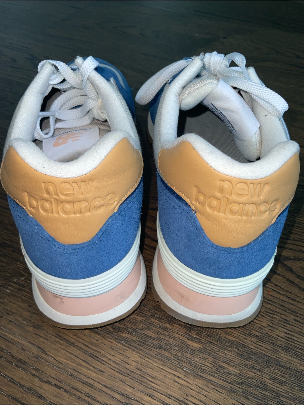 New Balance 574 Atlantic Blue Sneaker - Picture 5 of 8